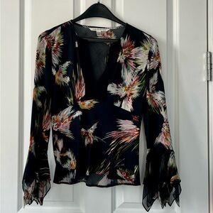 Diane Von Furstenberg Citare Silk Blouse